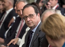 Prezydent Hollande rekordowo niepopularny