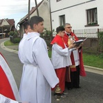 Peregrynacja symboli ŚDM w Czarnym Dunajcu - cz.1