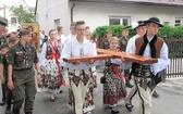 Peregrynacja symboli ŚDM w Czarnym Dunajcu - cz.1