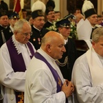 Ostatnie pożegnanie śp. ks. inf. Stanisława Dadaka w Wilamowicach