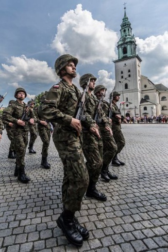 Żołnierska przysięga w Krośnie Odrzańskim