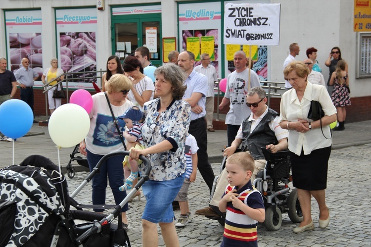 V Marsz dla Życia i Rodziny w Wodzisławiu Śl.