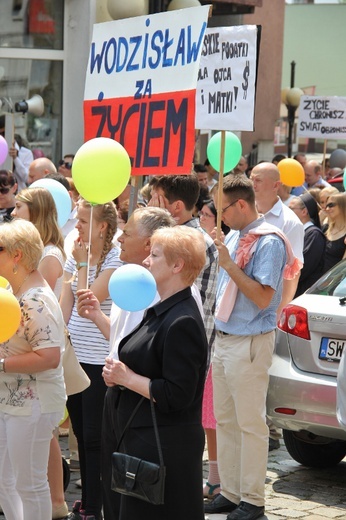 V Marsz dla Życia i Rodziny w Wodzisławiu Śl.