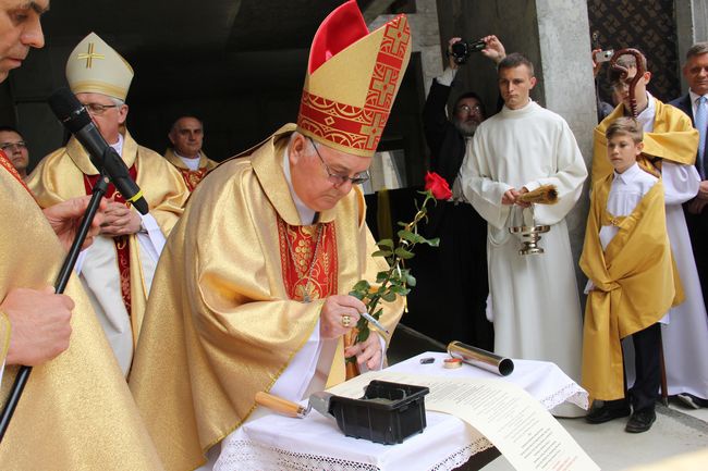 25-lecie poświęcenia Sanktuarium Przymierza przez św. Jana Pawła II. 