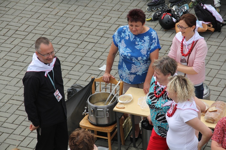 Pielgrzymka rolkowa do Rud (Paniówki - cz. II)