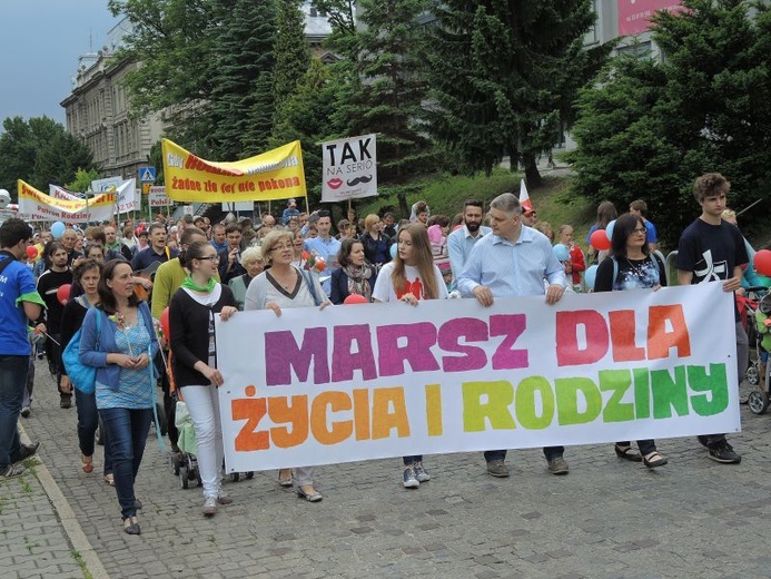 III Marsz dla Życia i Rodziny w Bielsku-Białej - 2016