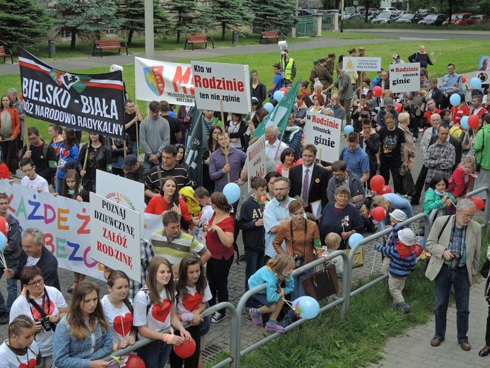 III Marsz dla Życia i Rodziny w Bielsku-Białej - 2016