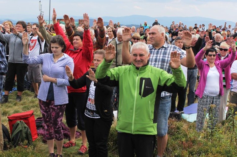 Tak było podczas finału ubiegłorocznej Ewangelizacji w Beskidach na Wielkiej Raczy