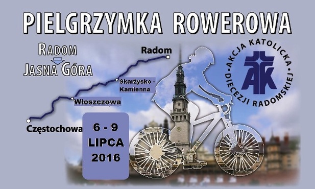 Do Czarnej Madonny na rowerach i rolkach