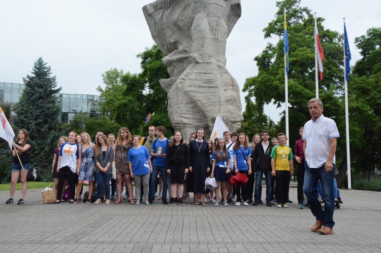 Flash mob wolontariuszy ŚDM