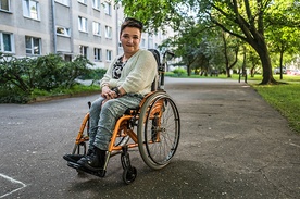– Myślę, że moim zadaniem jest pokazywanie innym, że świat niepełno-sprawnych wcale nie jest taki straszny – mówi Kasia Wasiak.