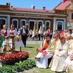 Poświęcenie pomnika św. abp. Bilczewskiego w Wilamowicach