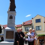 Poświęcenie pomnika św. abp. Bilczewskiego w Wilamowicach