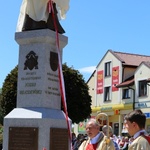 Poświęcenie pomnika św. abp. Bilczewskiego w Wilamowicach