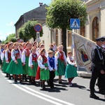 Poświęcenie pomnika św. abp. Bilczewskiego w Wilamowicach