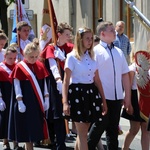 Poświęcenie pomnika św. abp. Bilczewskiego w Wilamowicach