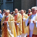 Poświęcenie pomnika św. abp. Bilczewskiego w Wilamowicach