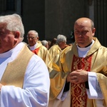 Poświęcenie pomnika św. abp. Bilczewskiego w Wilamowicach