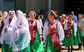 Poświęcenie pomnika św. abp. Bilczewskiego w Wilamowicach