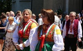 Poświęcenie pomnika św. abp. Bilczewskiego w Wilamowicach