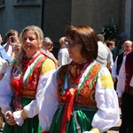 Poświęcenie pomnika św. abp. Bilczewskiego w Wilamowicach