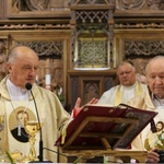 Poświęcenie pomnika św. abp. Bilczewskiego w Wilamowicach