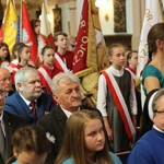 Poświęcenie pomnika św. abp. Bilczewskiego w Wilamowicach