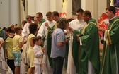 Pielgrzymka dzieci wczesno- i pierwszokomunijnych do katowickiej katedry