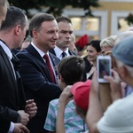 Prezydent Andrzej Duda w Tychach i Bieruniu