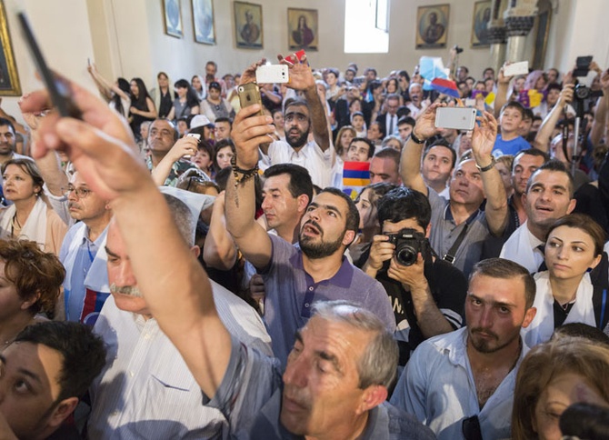 Papież Franciszek z wizytą w Armenii