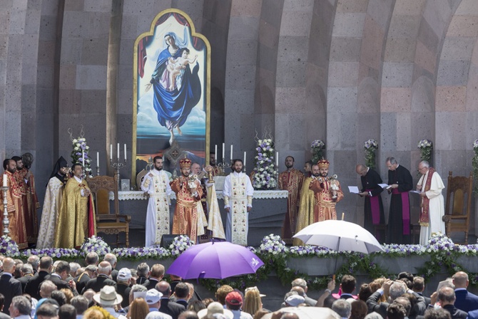 Boska Liturgia z Franciszkiem