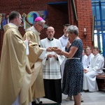 Abp Skworc błogosławi wizerunek Niepokalanej Jutrzenki Wolności w Katowicach