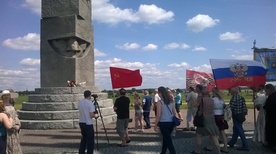 Symbole komunistyczne pod Grunwaldem