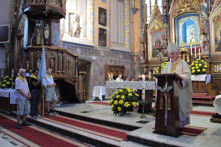 Kaszubscy pątnicy w swarzewskim sanktuarium