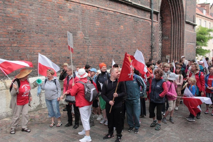 Wymarsz 34. Gdańskiej Pielgrzymki na Jasną Górę