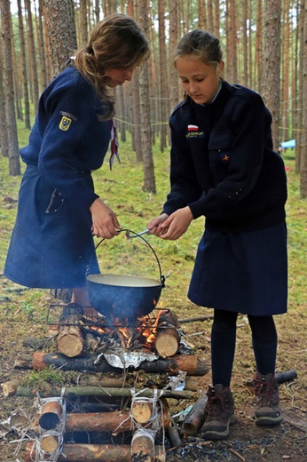 Na obozie letnim u Zawiszaków