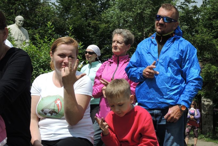 IV Ewangelizacja w Beskidach - Leskowiec /Groń Jana Pawła II