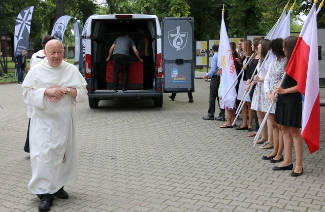 Relikwie bł. Frassatiego na Służewie