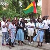 Goście z Gwinei Bissau na Ostrowie Tumskim