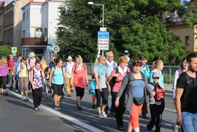 Pielgrzymi z Zaolzia w drodze na Jasną Górę - 2016