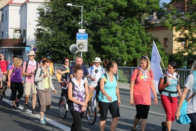 Pielgrzymi z Zaolzia w drodze na Jasną Górę - 2016