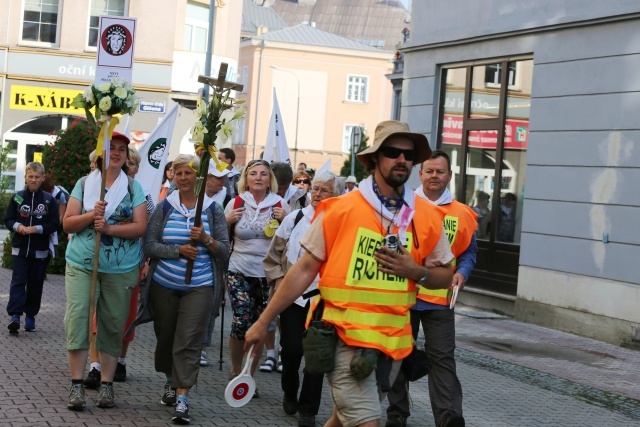 Pielgrzymi z Zaolzia w drodze na Jasną Górę - 2016