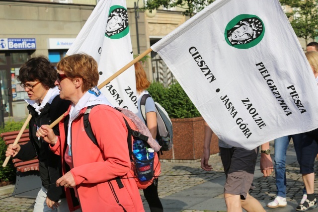 Pielgrzymi z Zaolzia w drodze na Jasną Górę - 2016