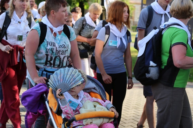 Pielgrzymi z Zaolzia w drodze na Jasną Górę - 2016