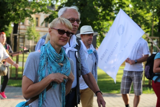 Pielgrzymi z Zaolzia w drodze na Jasną Górę - 2016