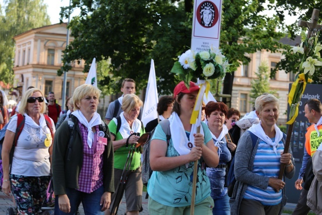 Pielgrzymi z Zaolzia w drodze na Jasną Górę - 2016