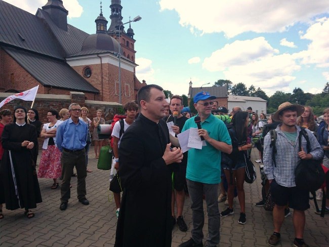 Centrum ŚDM w Zwoleniu wita pielgrzymów