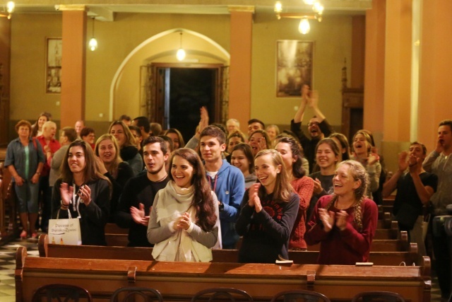 Powitanie pielgrzymów ŚDM w Czechowicach-Dziedzicach
