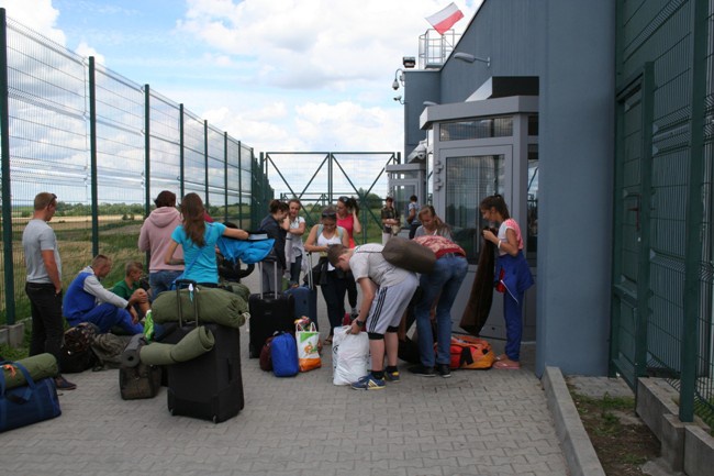 Centrum ŚDM w Kozienicach wita pielgrzymów