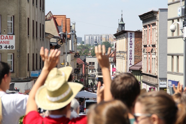 ŚDM 2016 - Marsz przez Rybnik